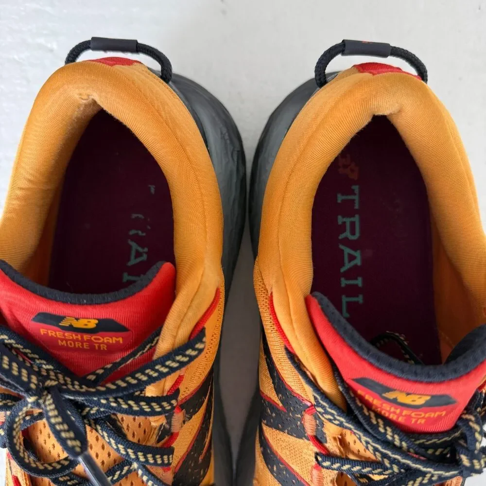 Size 10D - New Balance Fresh Foam More Trail v1 Habanero Ocean Grey